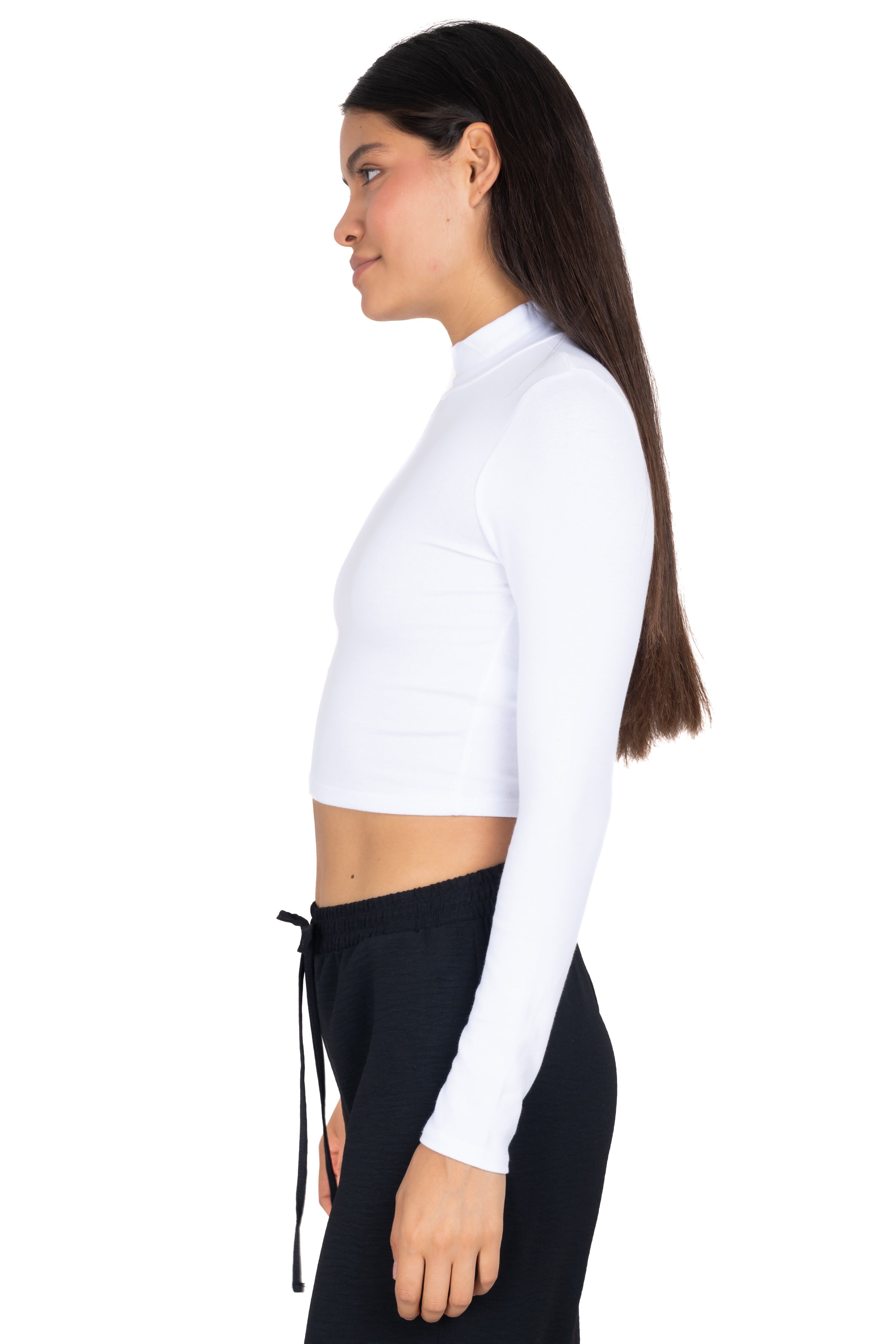 Top crop liso manga larga sold by Shasa product image thumbnail 3