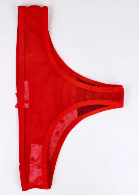 Tanga mesh corazones flock sold by Shasa product image thumbnail 2