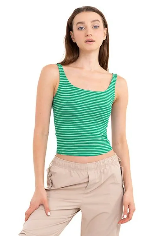 Top Rayado Tirantes Anchos sold by Shasa