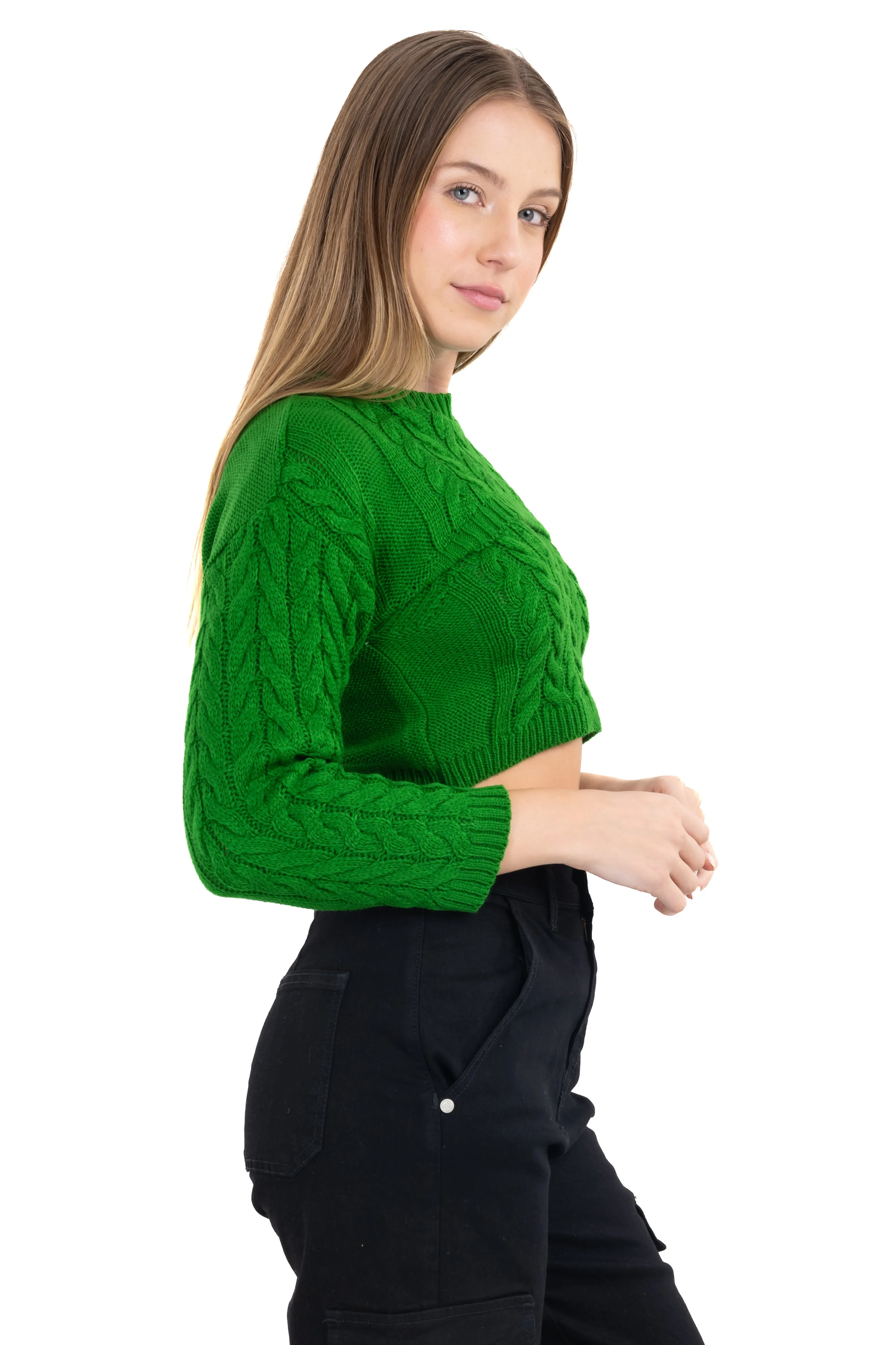 Set 2 piezas top mangas tejido sold by Shasa product image thumbnail 3