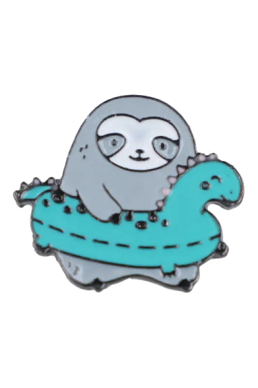 Pin perezoso dino flotador sold by Shasa