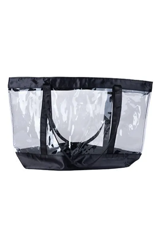 Bolsa tote transparente contraste sold by Shasa