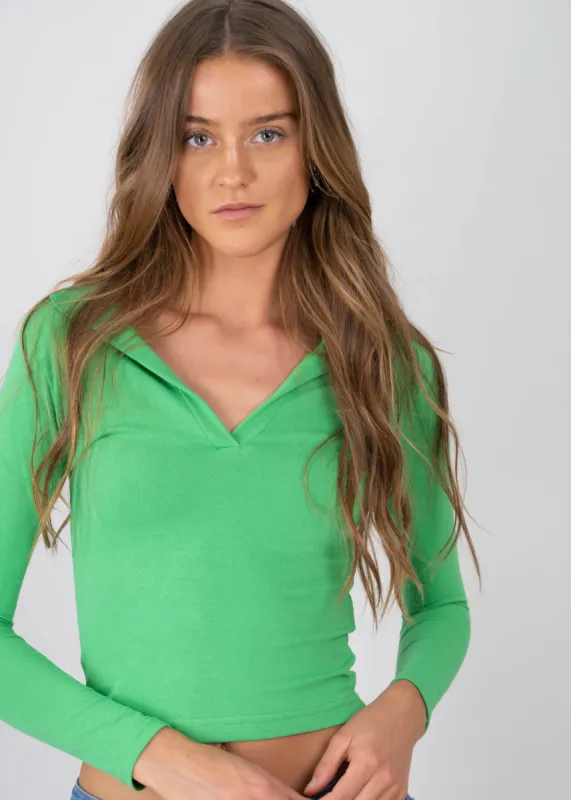 Top cuello polo sold by Shasa