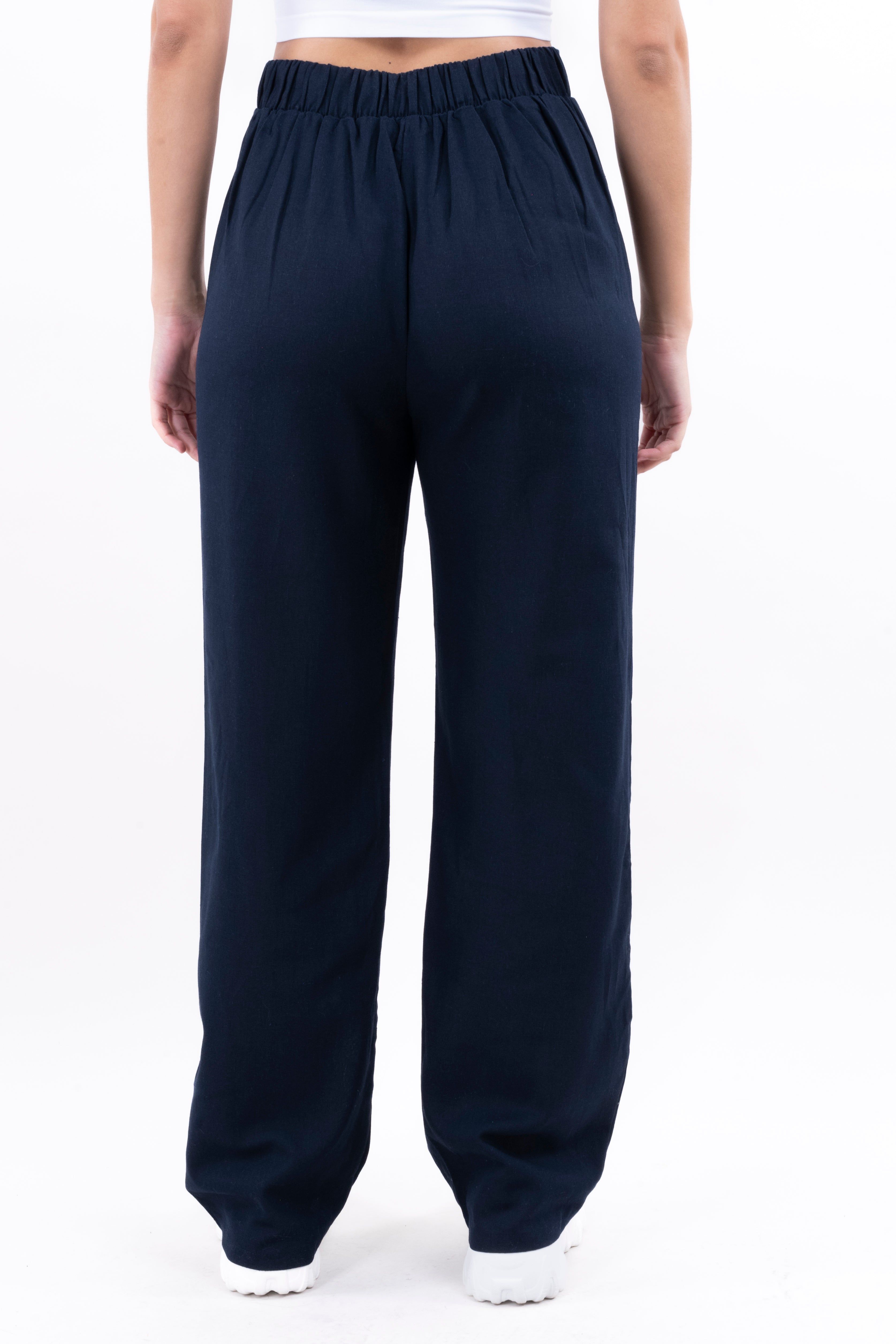 Pantalón amplio lino pinzas sold by Shasa product image thumbnail 4