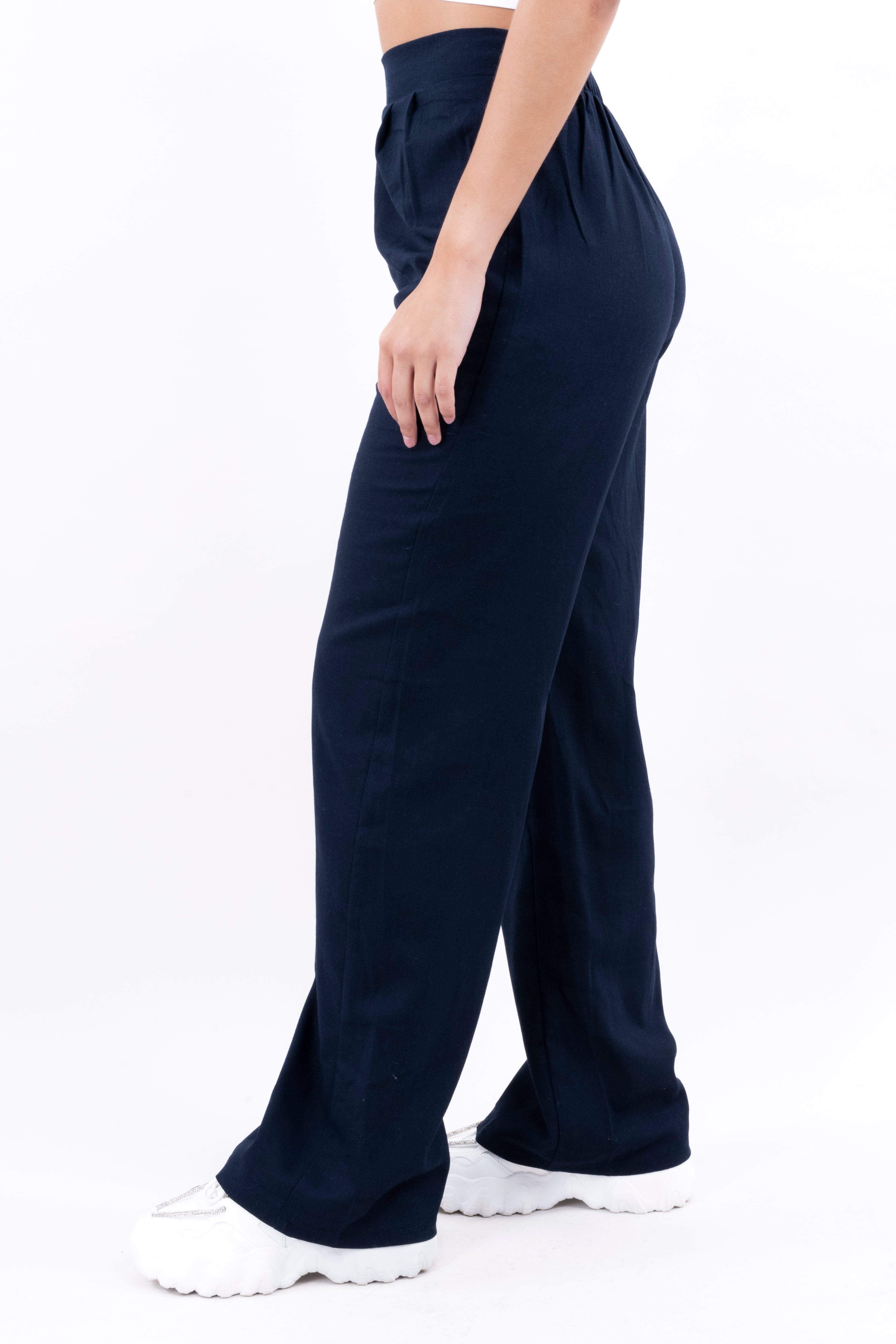 Pantalón amplio lino pinzas sold by Shasa product image thumbnail 3