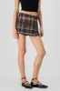 Falda short cuadros detalle botones sold by Shasa