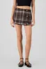 Falda short cuadros detalle botones sold by Shasa