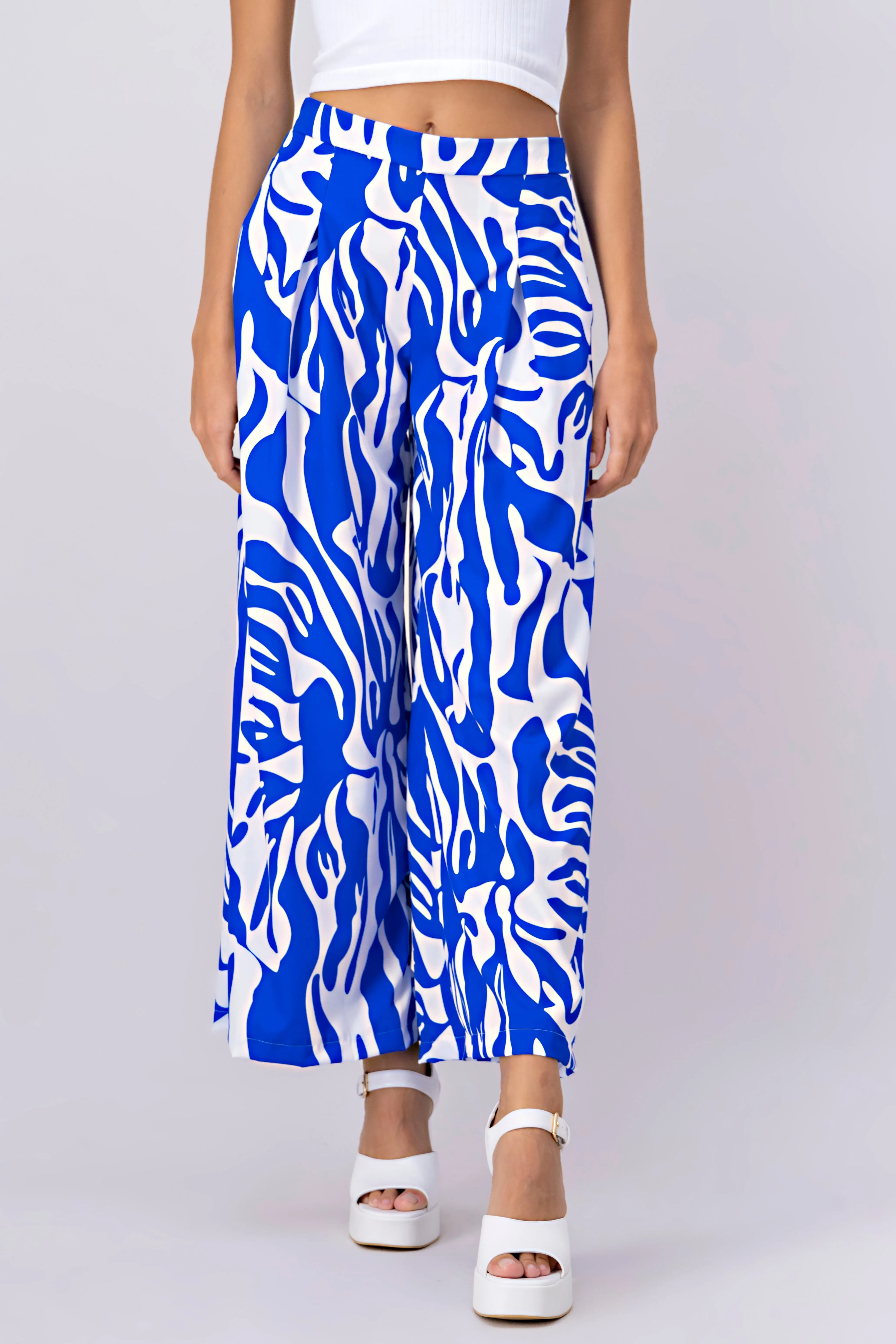 Pantalón super wide leg estampado sold by Shasa product image thumbnail 2