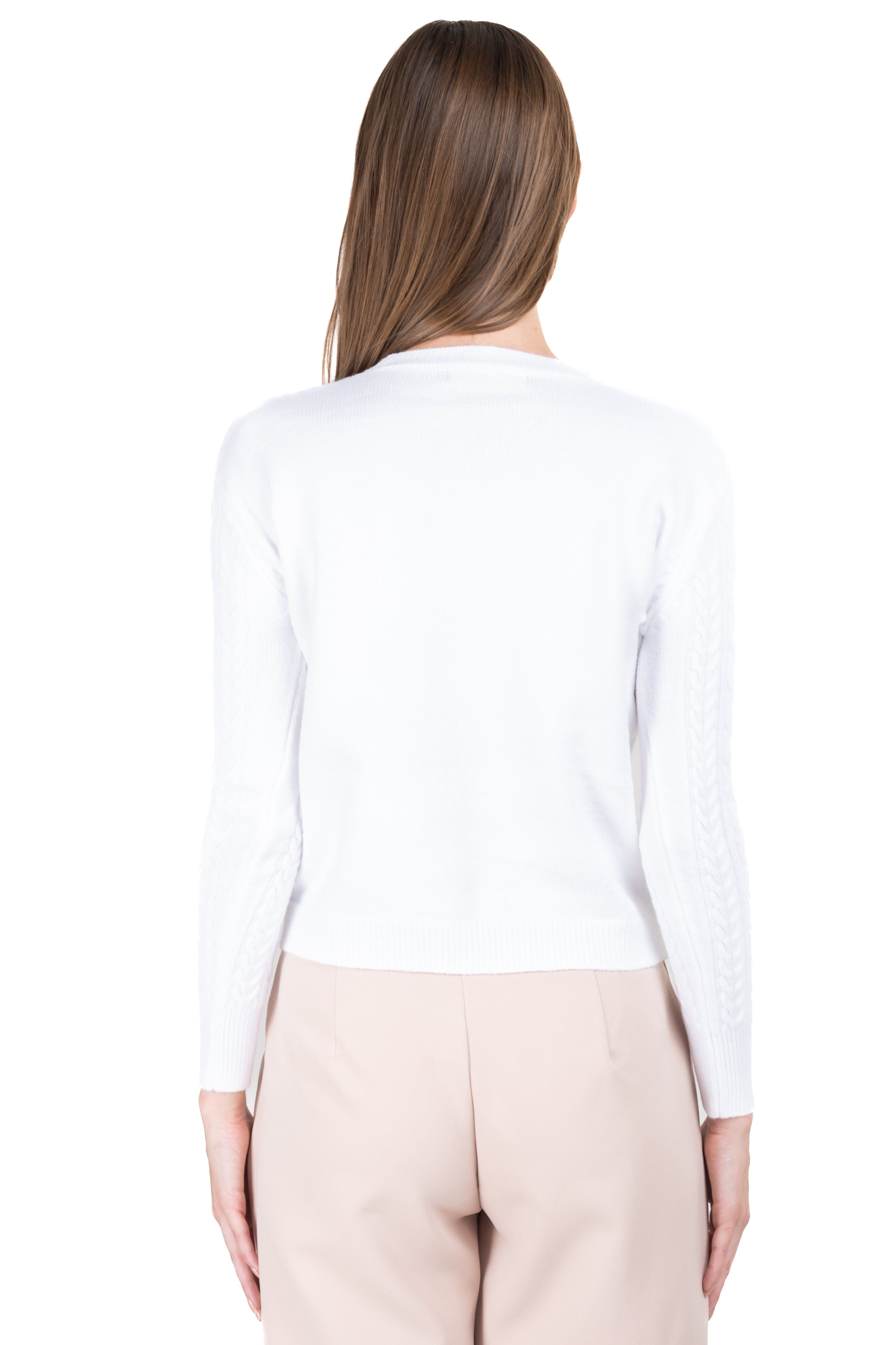 Suéter cuello alto tejido trenzas sold by Shasa product image thumbnail 4