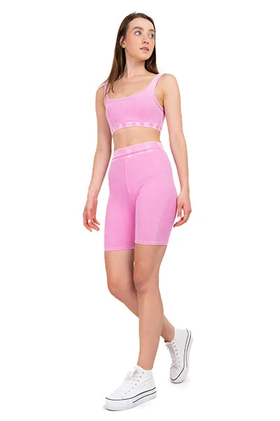 Short biker acanalado tie dye sold by Shasa product image thumbnail 2