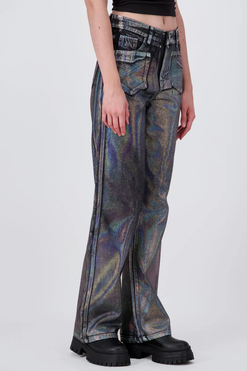 Jeans Straight Metalizados sold by Shasa product image thumbnail 3