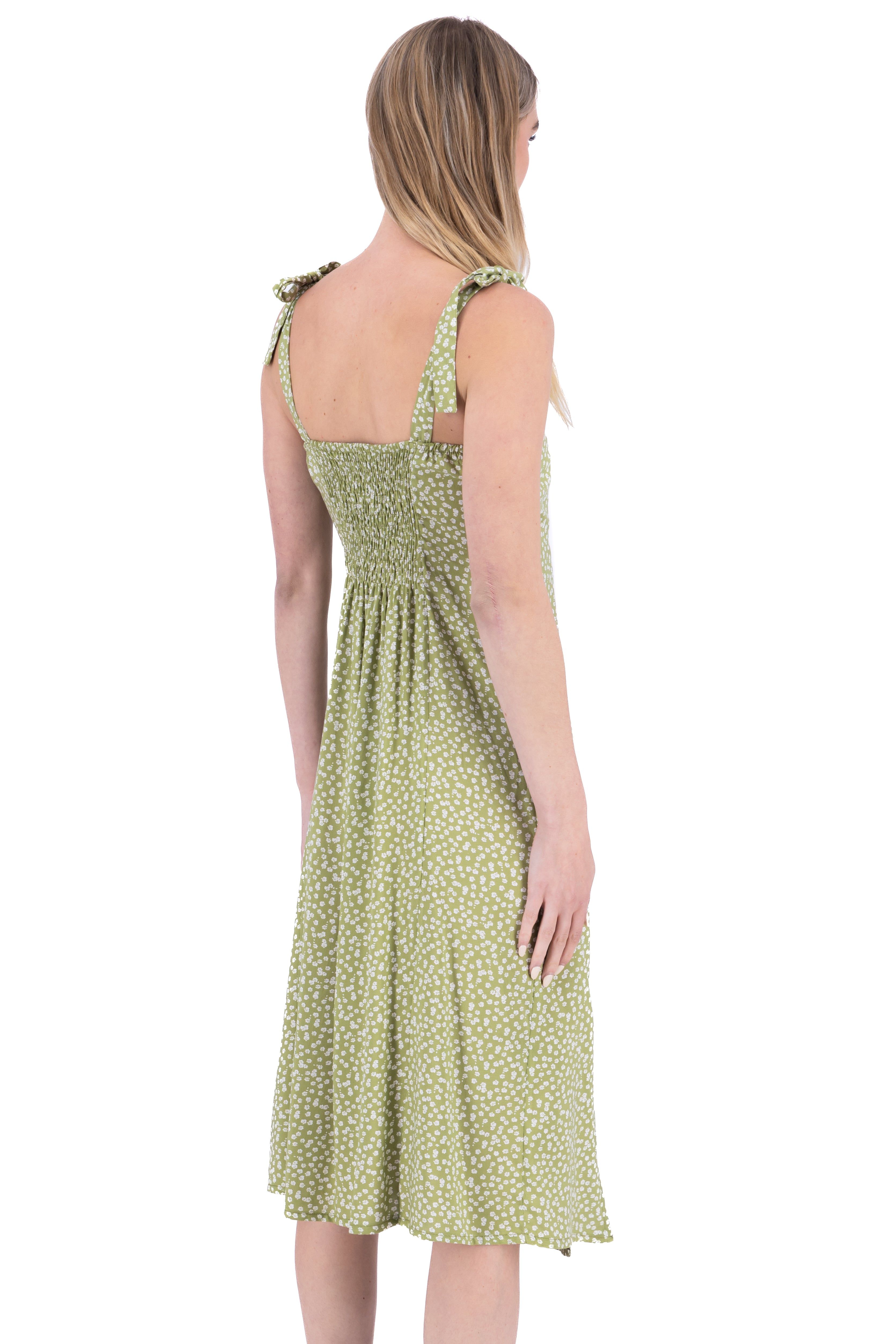 Vestido tirantes olanes flores sold by Shasa product image thumbnail 4