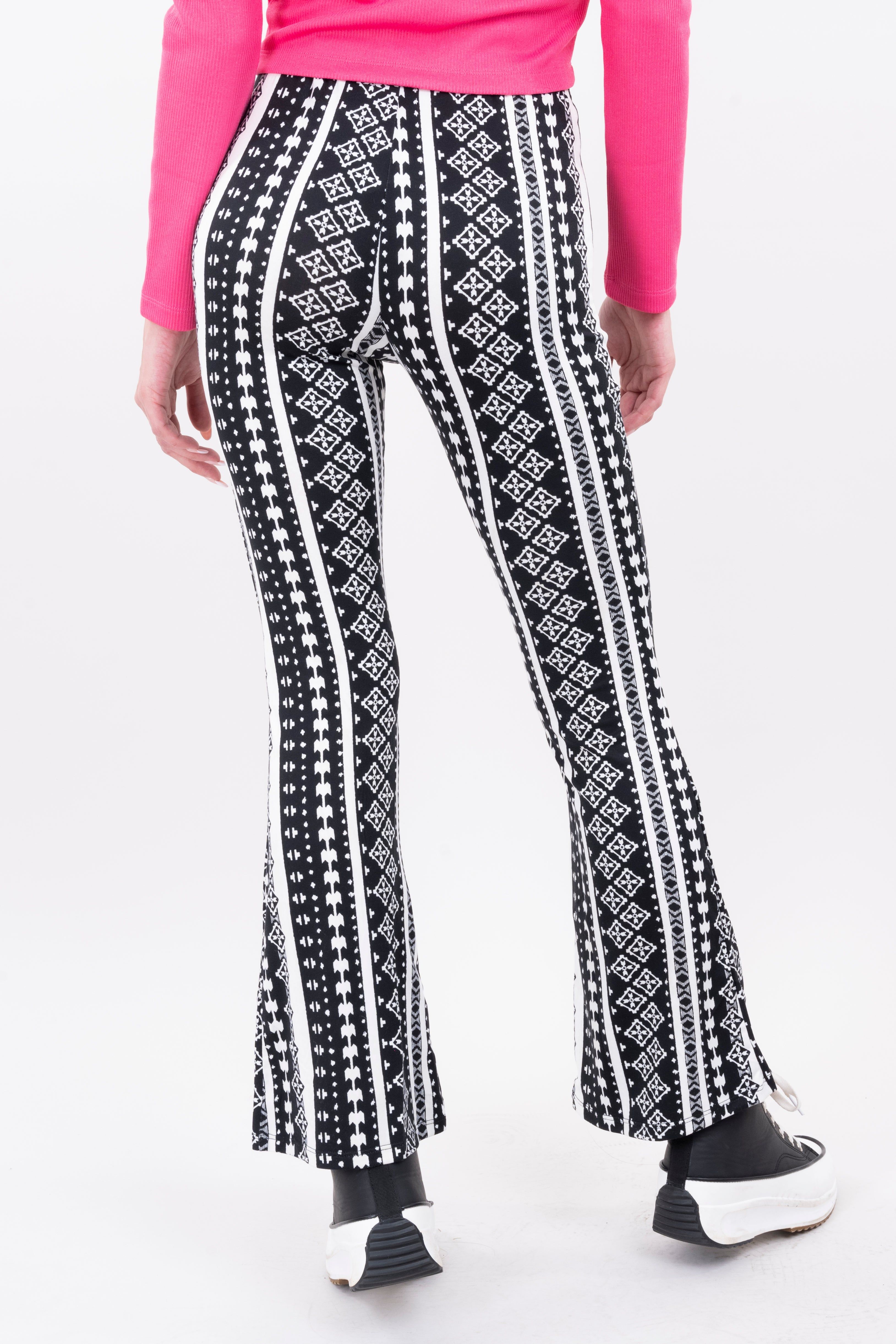 Pantalón flared cintura alta tribal sold by Shasa product image thumbnail 4