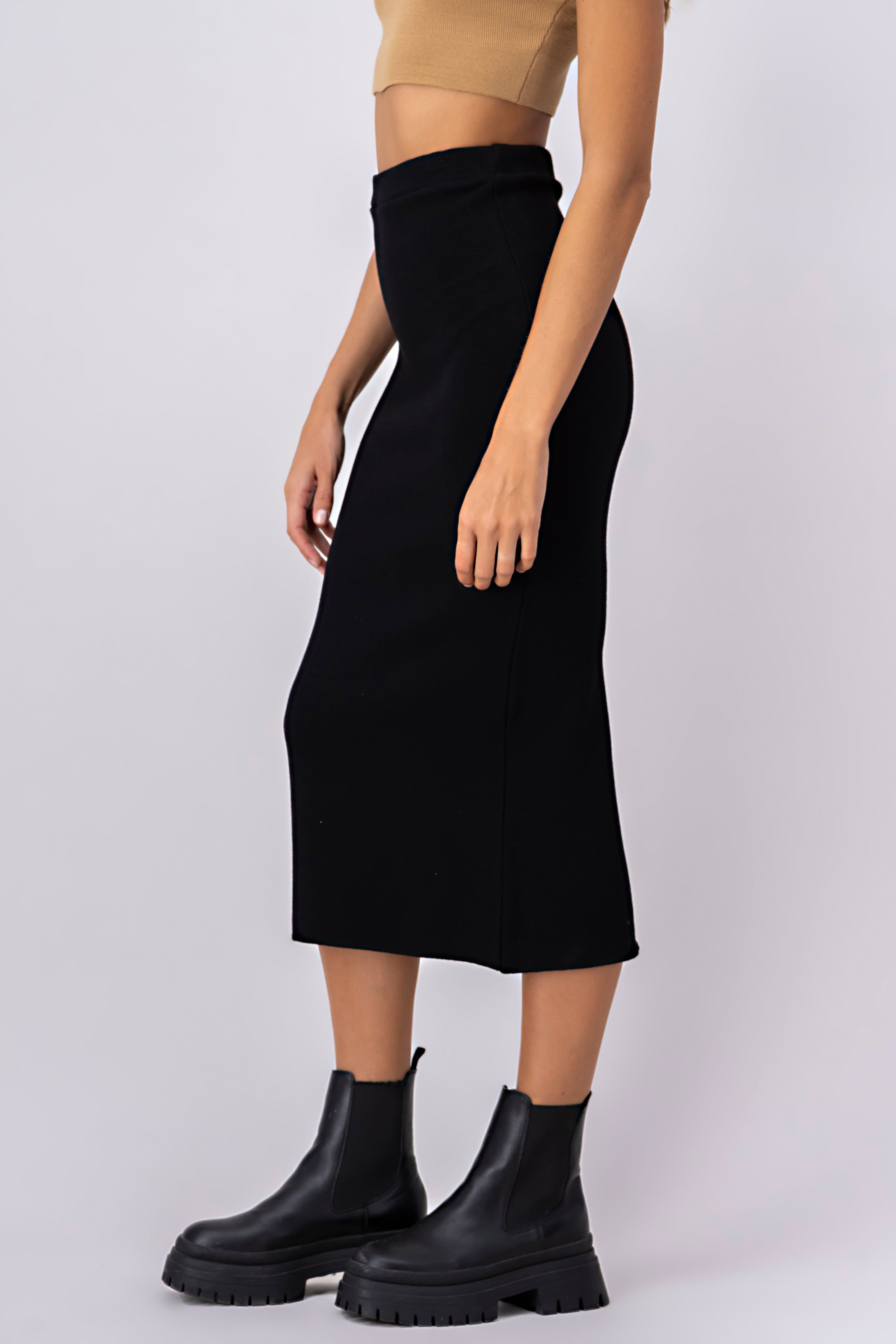 Falda midi bodycon tejido sold by Shasa product image thumbnail 3