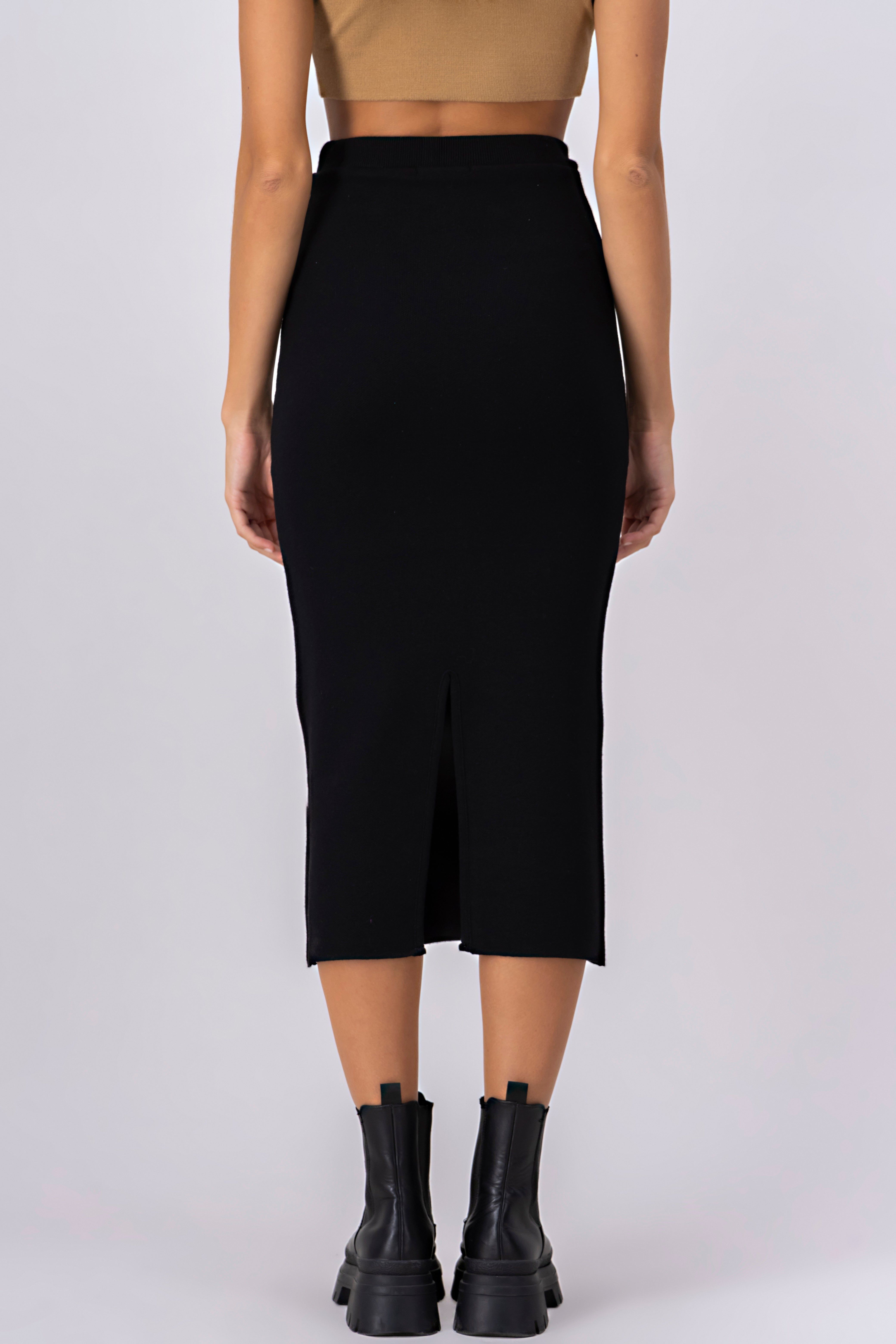 Falda midi bodycon tejido sold by Shasa product image thumbnail 4