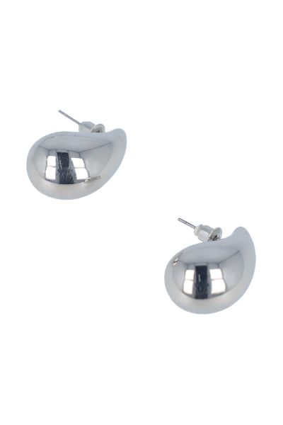 Aretes gota metálica mate sold by Shasa product image thumbnail 2