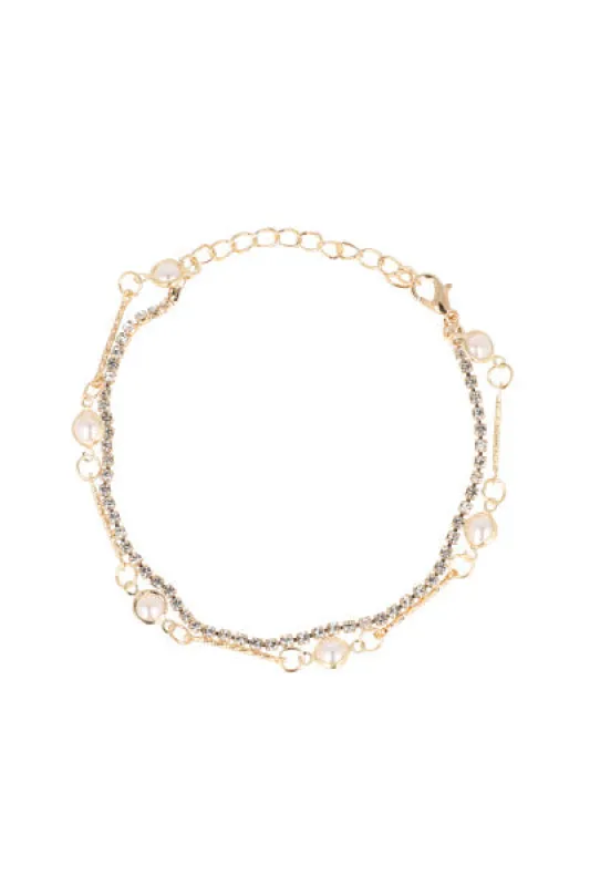 Anklet 2L Perlas sold by Shasa