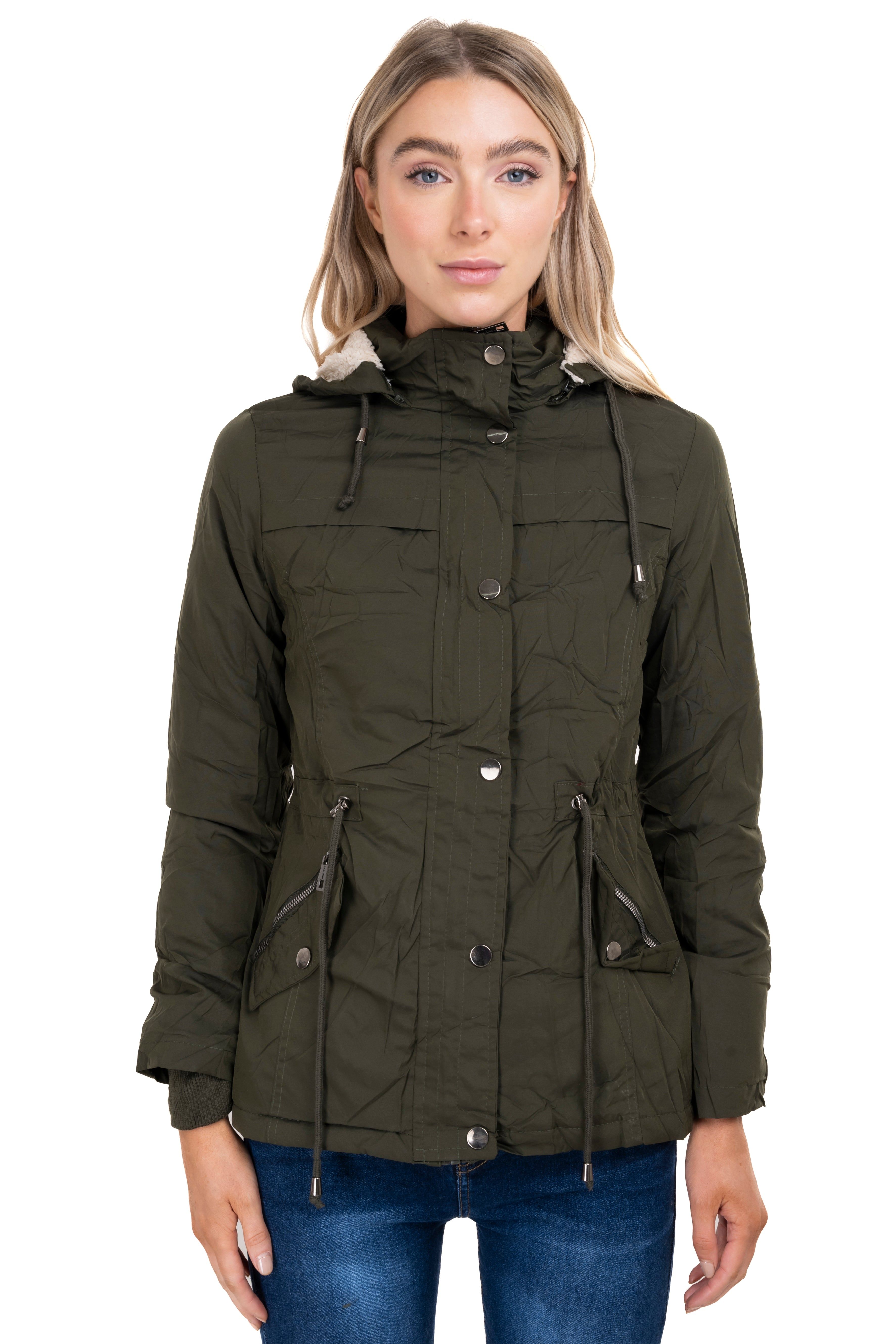Gabardina bolsillos capucha sherpa sold by Shasa product image thumbnail 2
