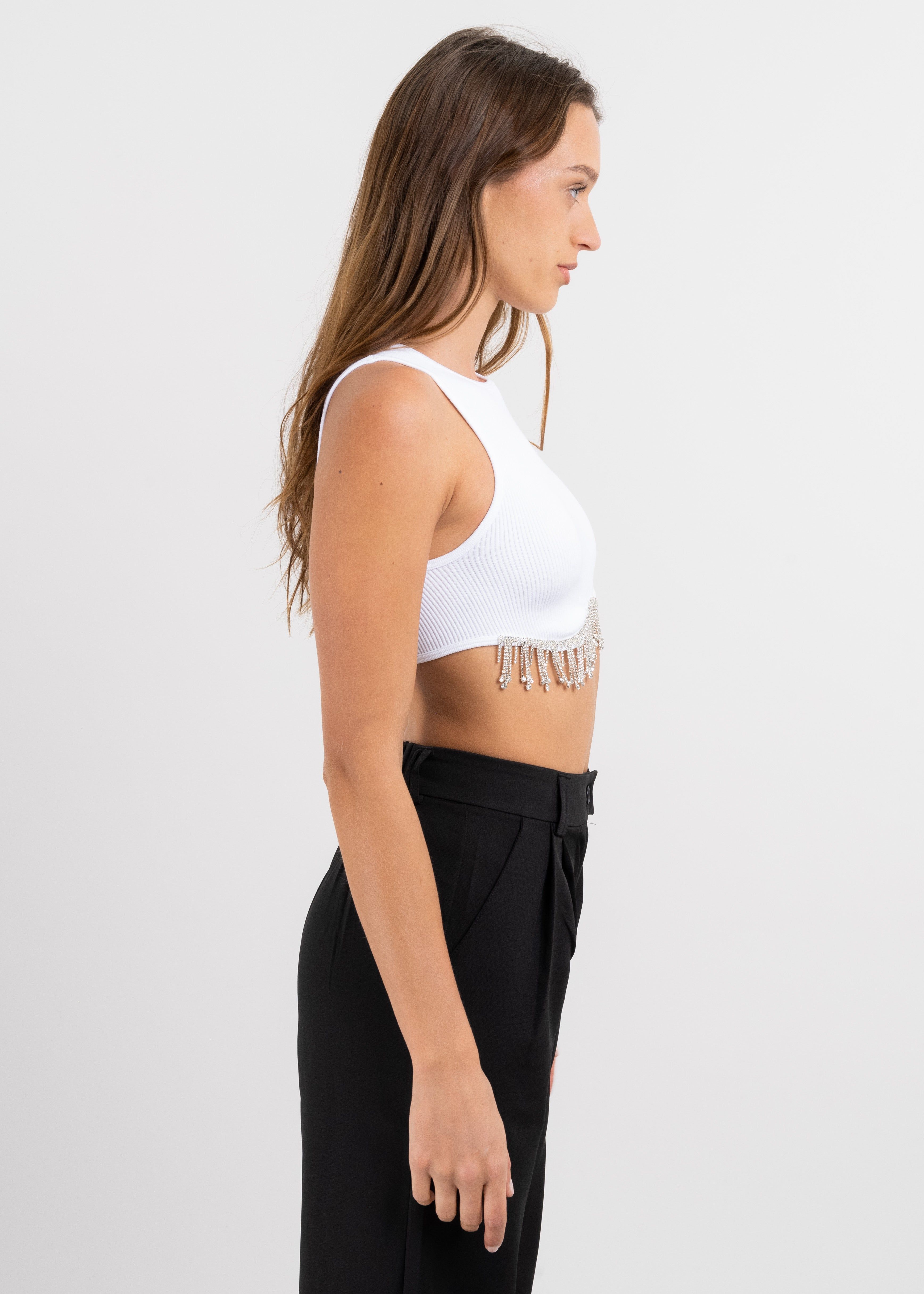 Top tank rib flecos brillos sold by Shasa product image thumbnail 3