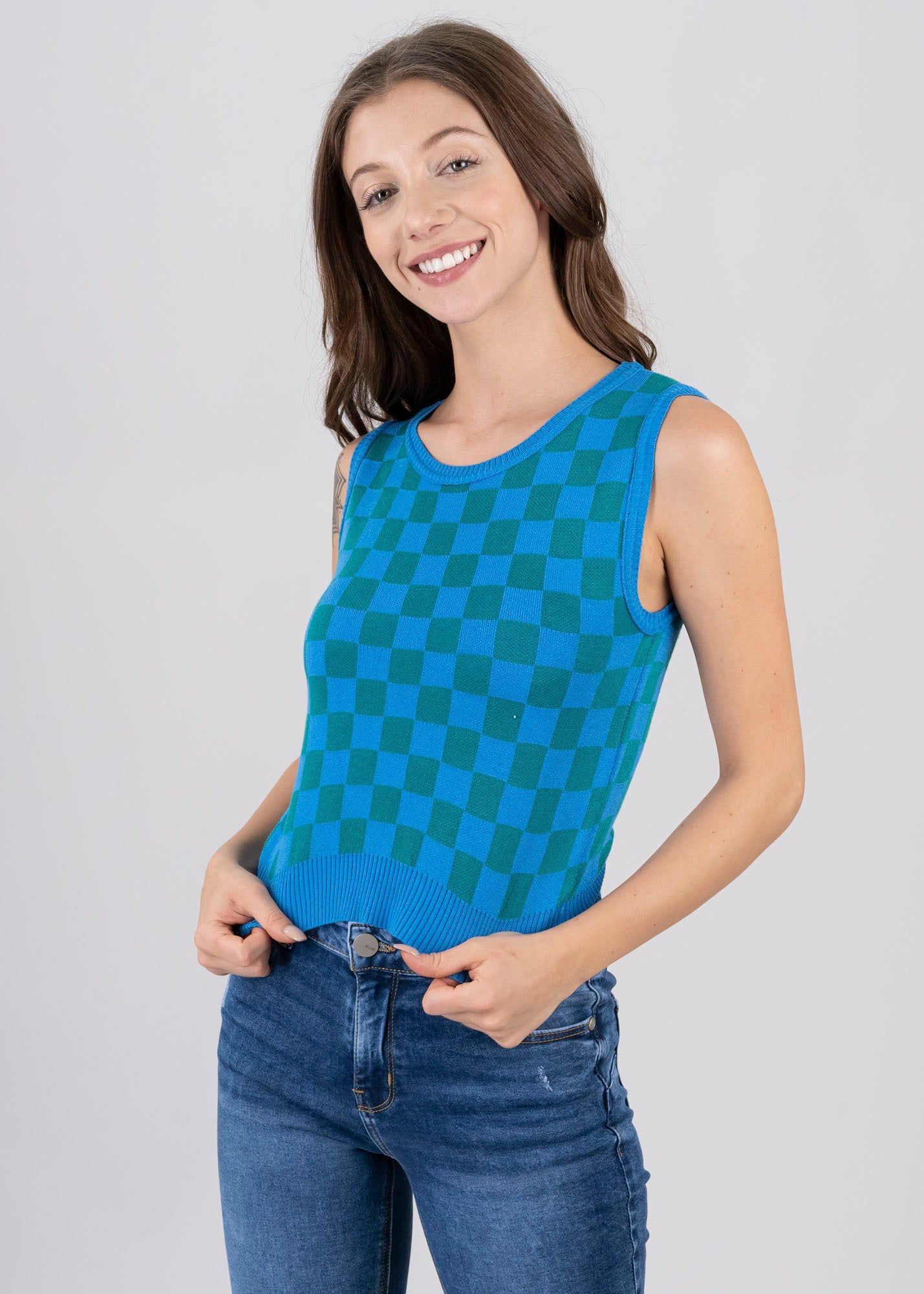 Chaleco punto ajedrez sold by Shasa product image thumbnail 2