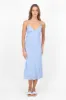 Vestido Maxi Satin Escote V sold by Shasa