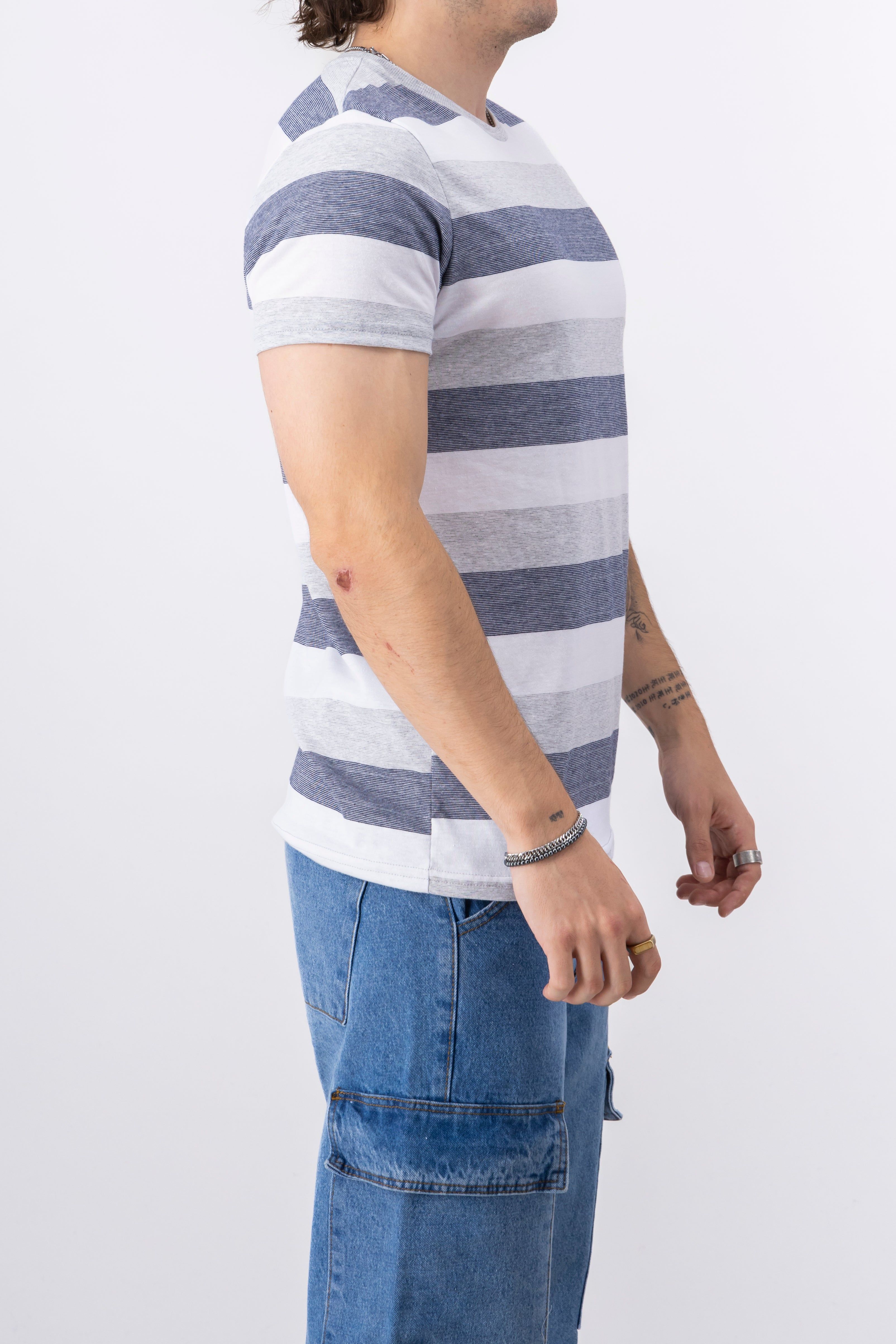 Playera Manga Corta Rayas sold by Shasa product image thumbnail 3