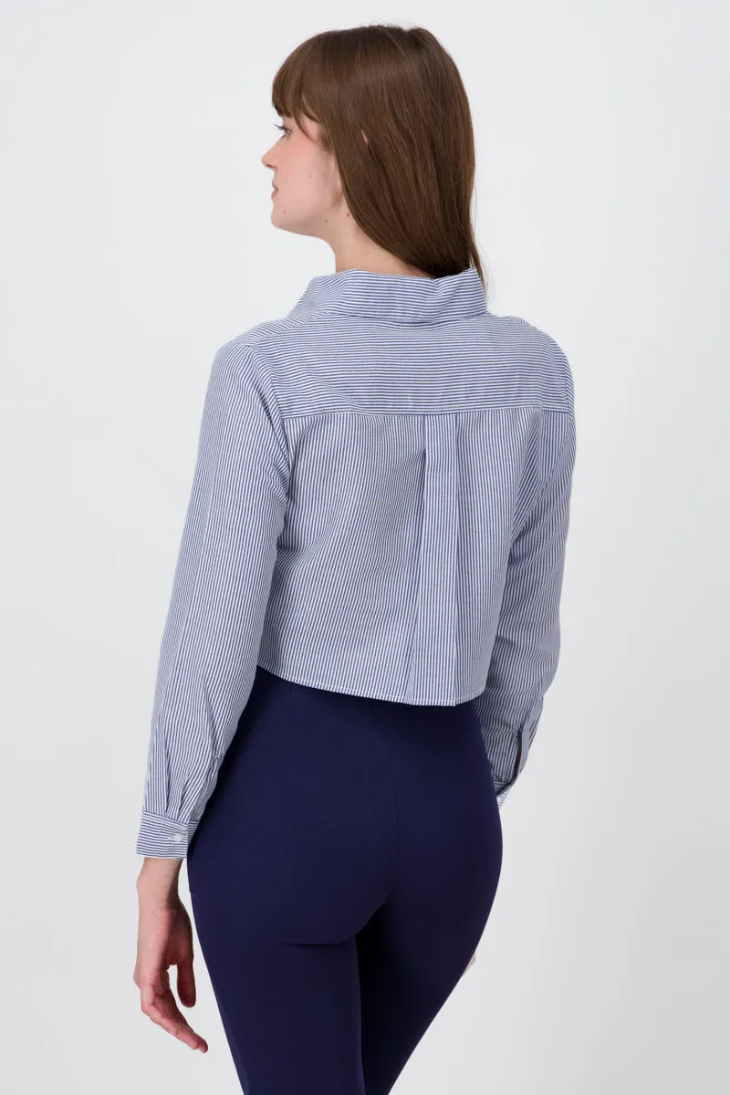 Camisa Crop Doble Bolsillo sold by Shasa product image thumbnail 4