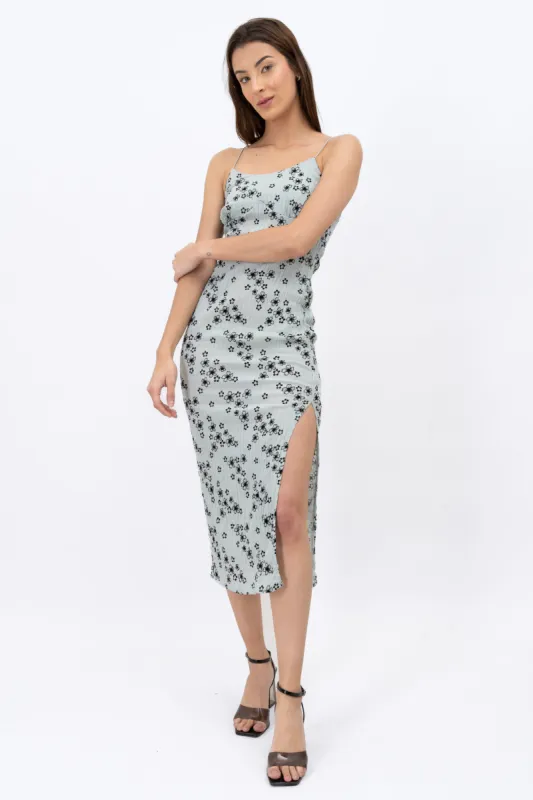 Vestido Midi Flores Flock sold by Shasa