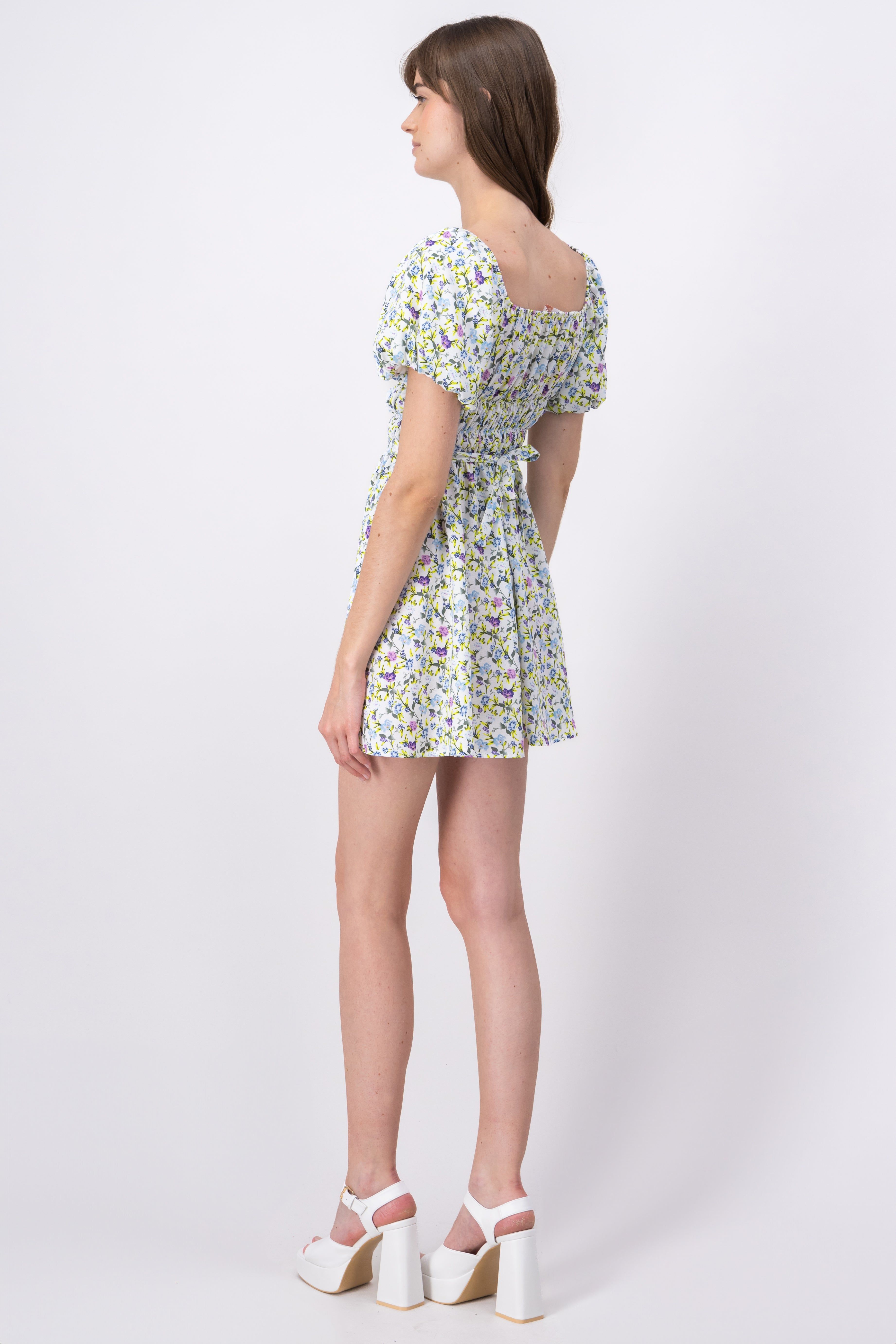 Vestido mini manga abullonada sold by Shasa product image thumbnail 4