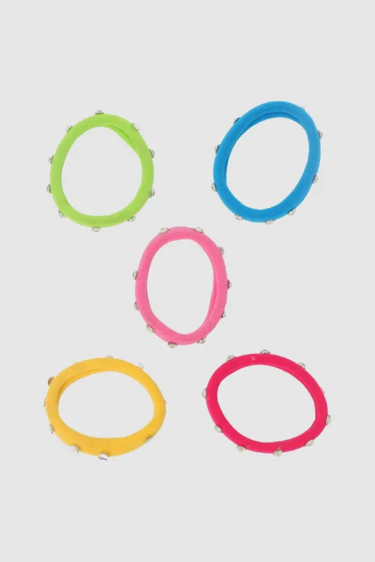 Set 5 Piezas Ligas Brillos sold by Shasa