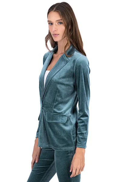 Blazer velvet bolsillos solapa sold by Shasa product image thumbnail 3