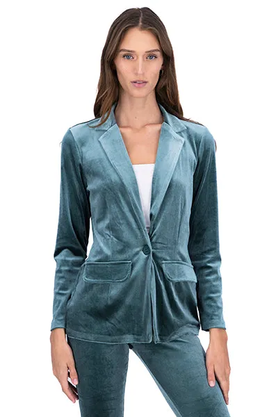 Blazer velvet bolsillos solapa sold by Shasa product image thumbnail 2