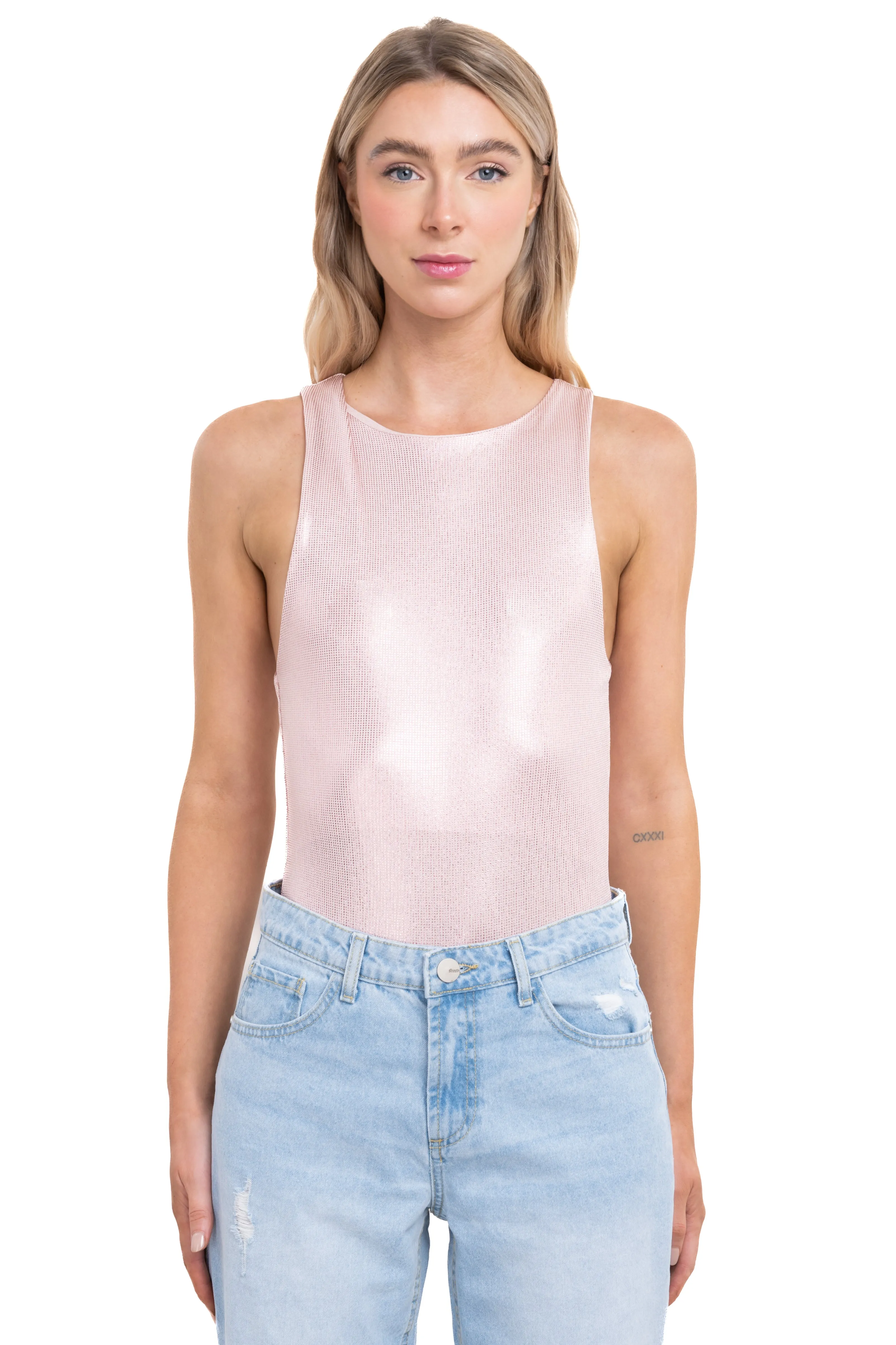 Body sin mangas brillos sold by Shasa product image thumbnail 2