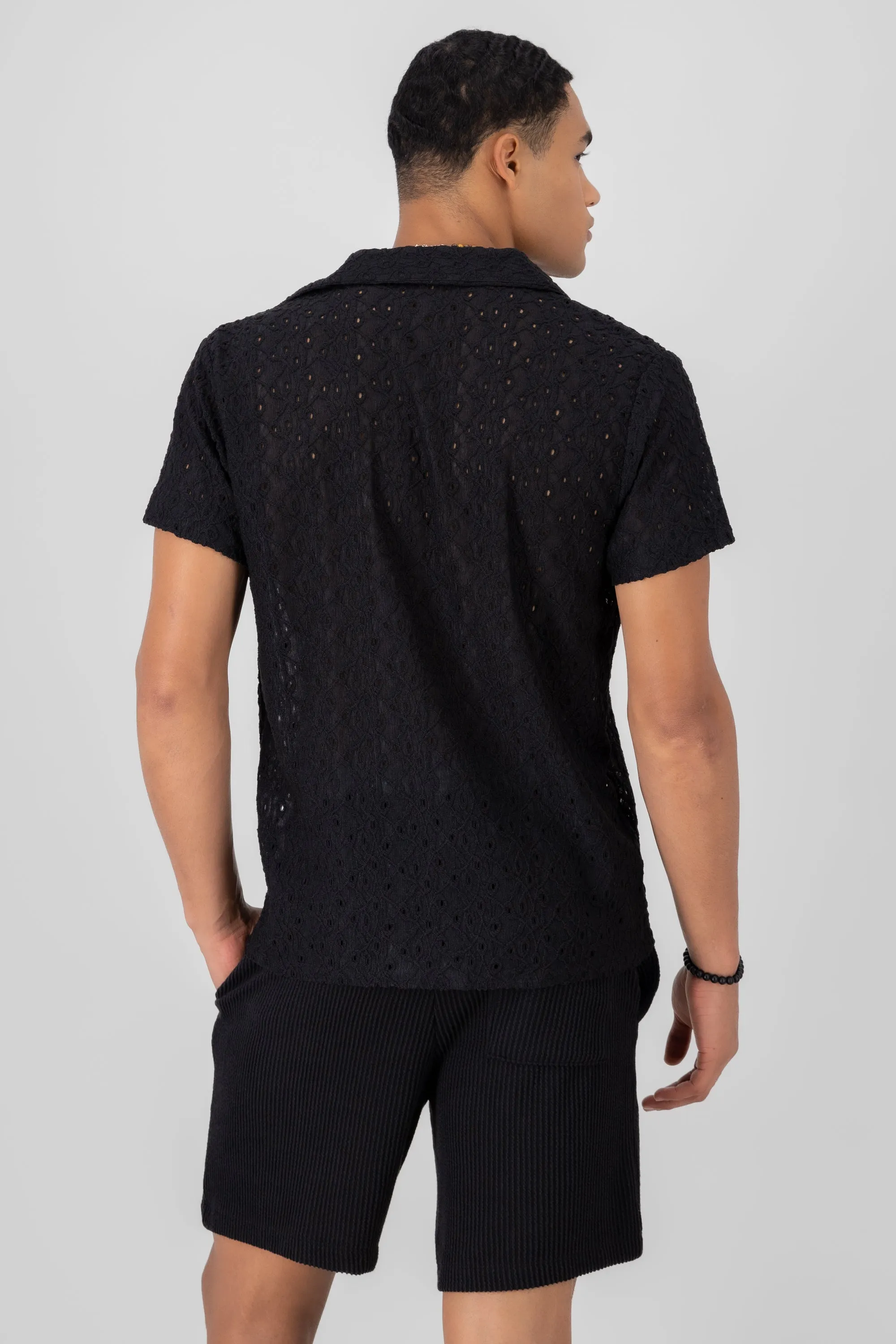 Camisa textura crochet sold by Shasa product image thumbnail 4