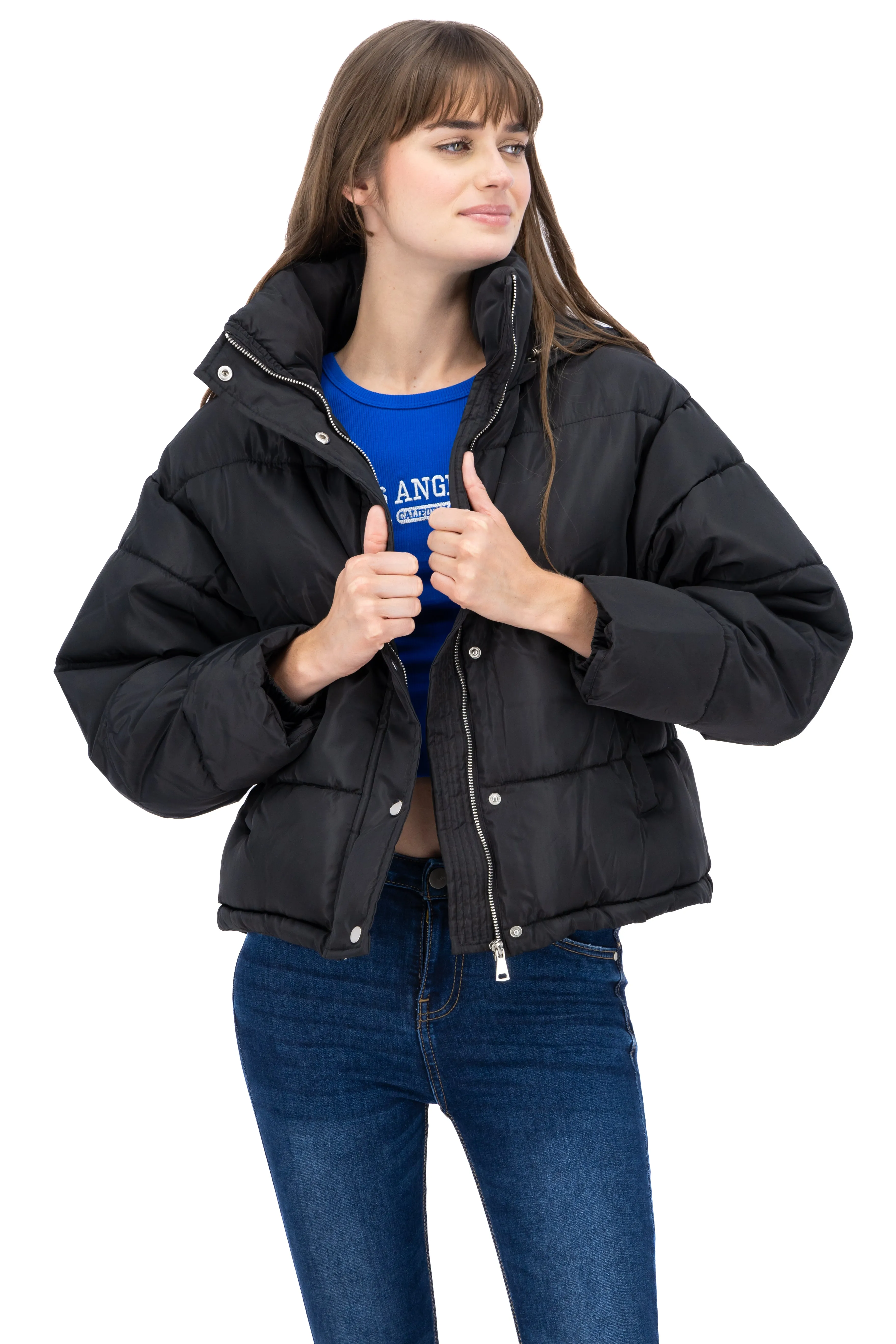 Chamarra puffa con gorro sold by Shasa