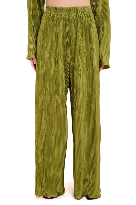 Pantalón amplio textura sold by Shasa