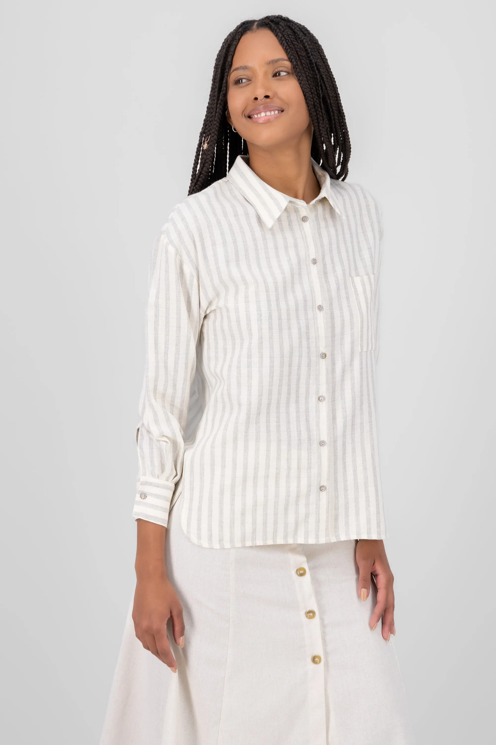 Camisa rayas manga larga sold by Shasa product image thumbnail 2