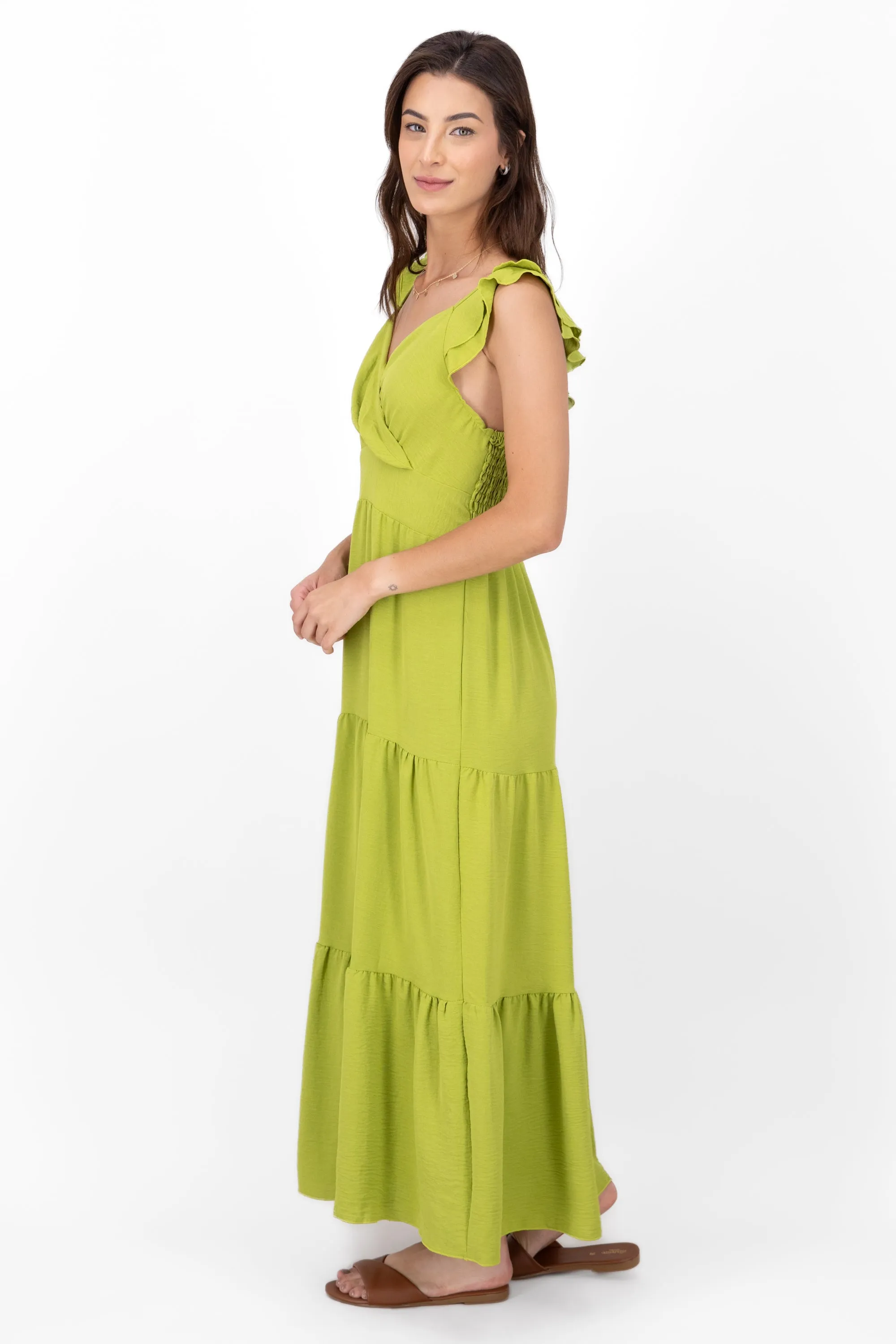 Vestido maxi detalle olanes sold by Shasa product image thumbnail 3