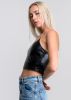 Top efecto piel tirantes cadenas sold by Shasa