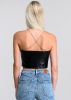 Top efecto piel tirantes cadenas sold by Shasa
