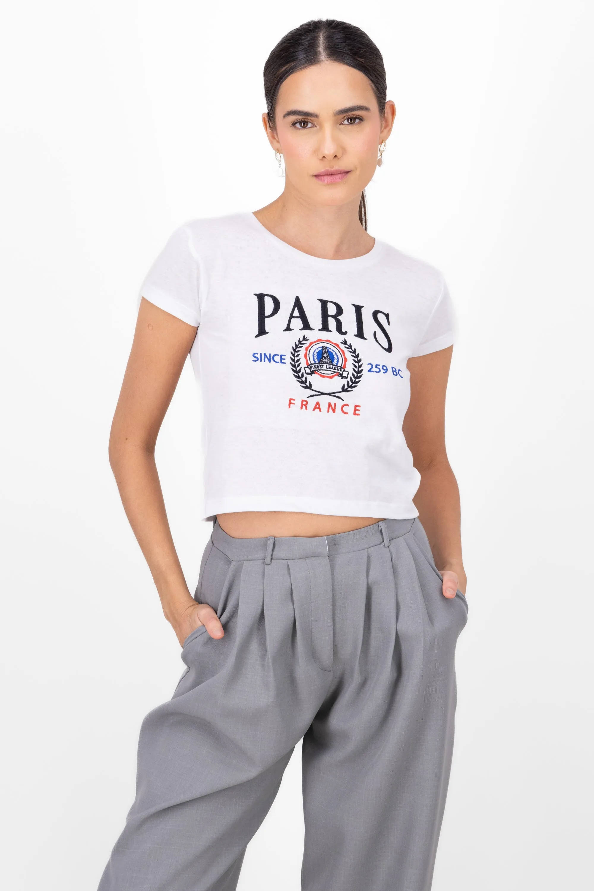 Playera estampada de paris sold by Shasa product image thumbnail 2