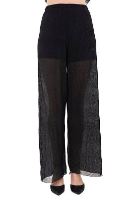 Pantalón mesh wide leg brillos sold by Shasa