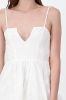 Vestido mini bordado flores sold by Shasa