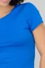 Top de doble tela con manga corta lisa sold by Shasa