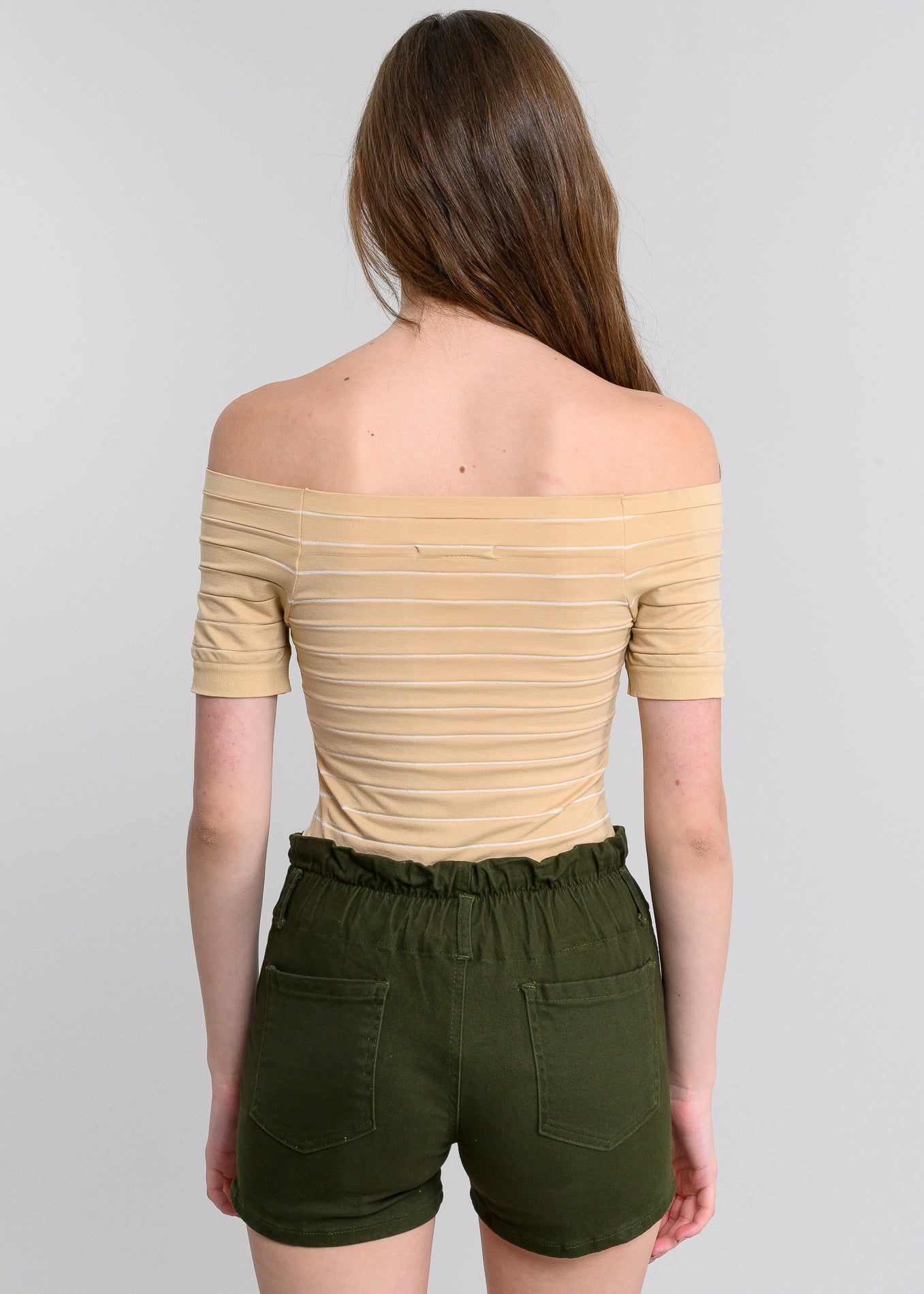 Bodysuit rayas hombro descubierto sold by Shasa product image thumbnail 4