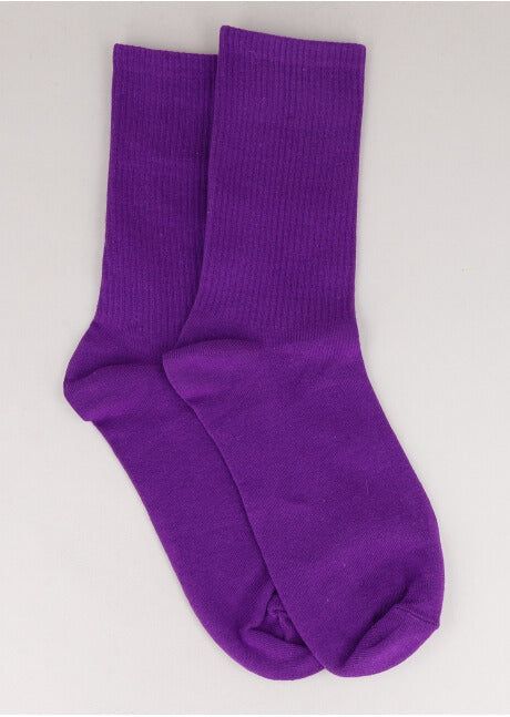 Calcetinesacanalados Monocolor sold by Shasa