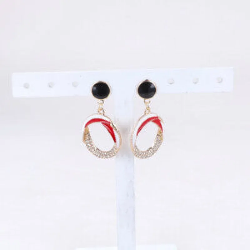 Arete Circulo Color Brillos sold by Shasa