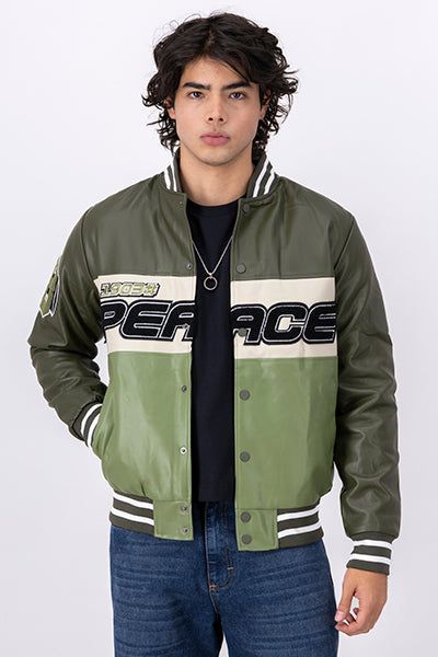 Chamarra efecto piel bordado Peace sold by Shasa product image thumbnail 5