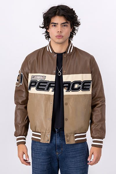 Chamarra efecto piel bordado Peace sold by Shasa product image thumbnail 2