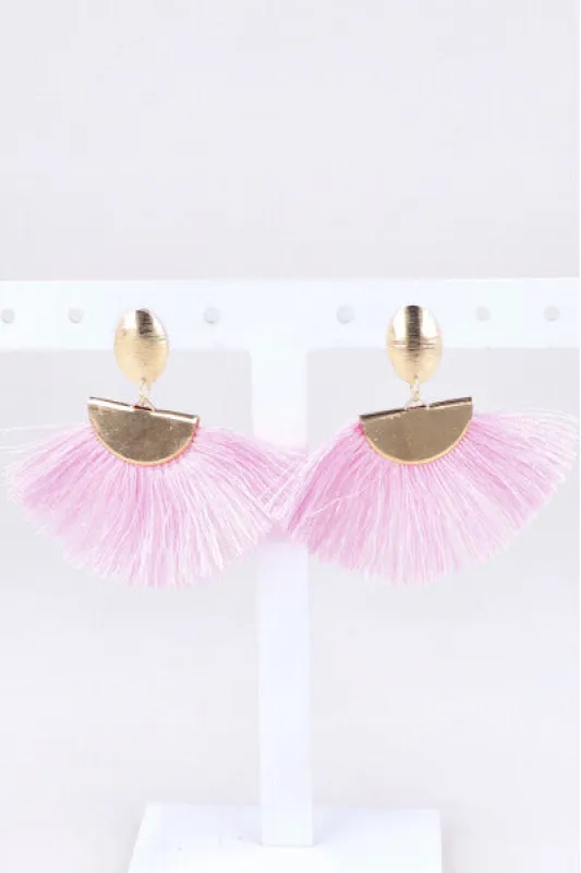 Aretes Fleco Abanico sold by Shasa